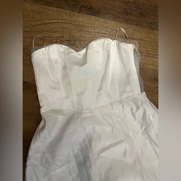 Lulus Eternal Gratitude White Floral Embroidered Strapless
Maxi Dress - Picture 5 of 8